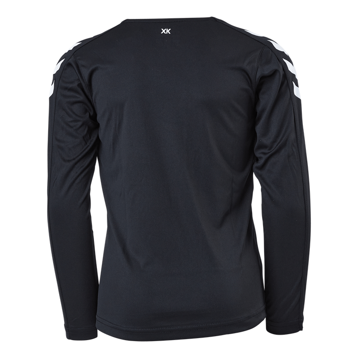 Hmlcore Xk Poly Jersey L/s Kid Black
