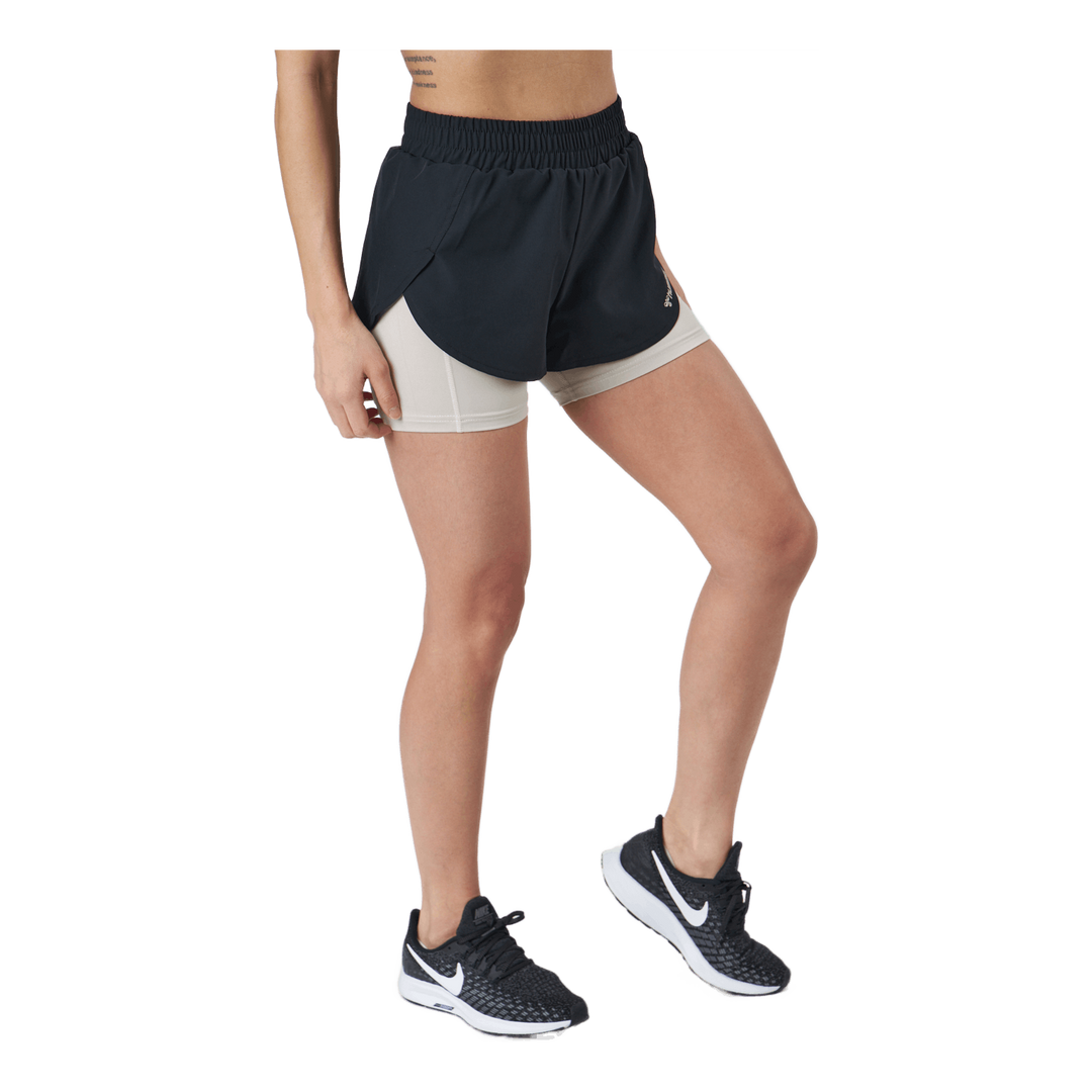 Hmlmt Track 2 In 1 Shorts Black