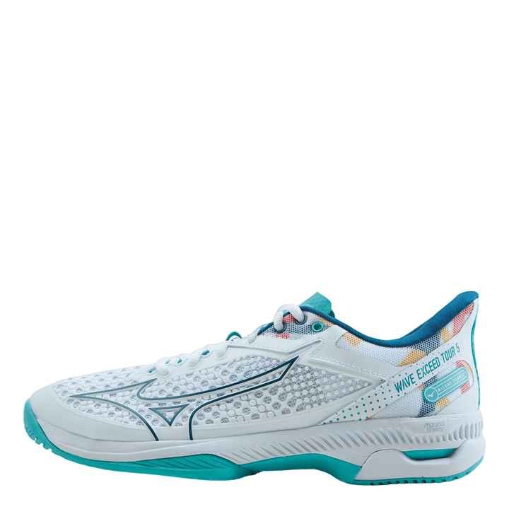 Wave Exceed Tour 5 Ac White/turquoise/moroccan Blue