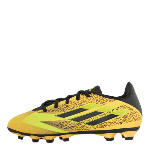 X Speedflow Messi.4 Flexible Ground Boots Solar Gold Core Black Bright Yellow