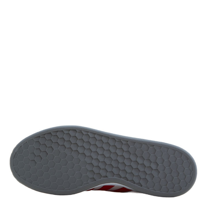 Grand Court Base Shoes Cloud White / Vivid Red / Blue Rush