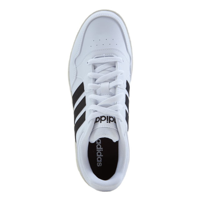 Hoops 3.0 Low Classic Vintage Shoes Cloud White / Core Black / Chalk White