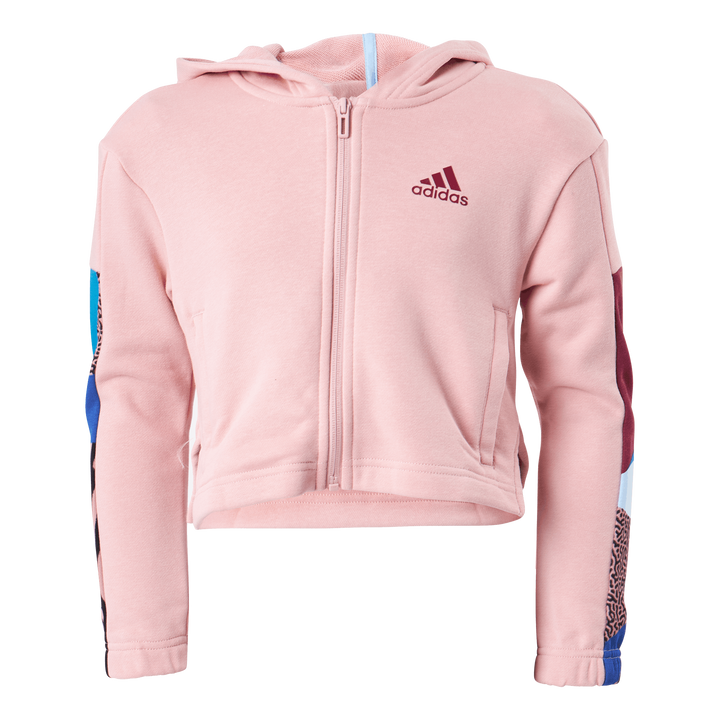 G Aop Cotton Ts Top:wonder Mauve/legacy Burgun