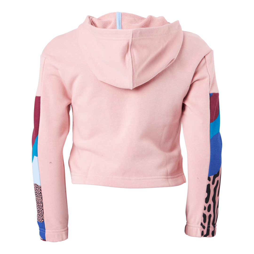 G Aop Cotton Ts Top:wonder Mauve/legacy Burgun