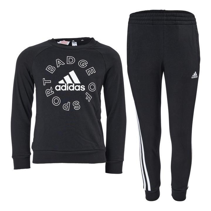 Lk Logo Jog Set Top:black/white Bottom:black/w