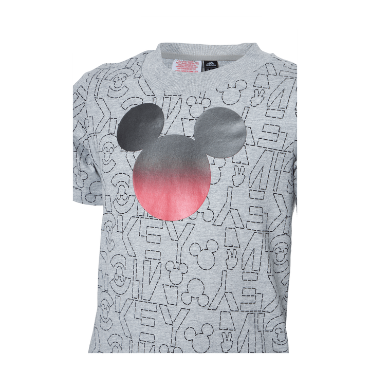 Lk Dy Mm Tee Medium Grey Heather/white/vivi