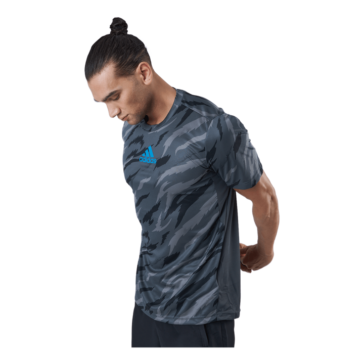 Feelstrcamo Tee Grey Six/blue Rush