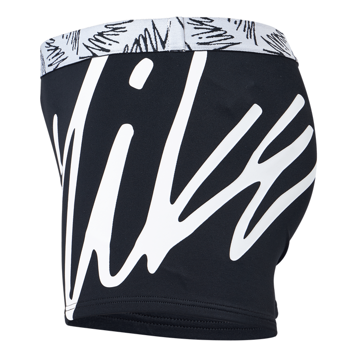 Nike G Crossback Bikini Script Black