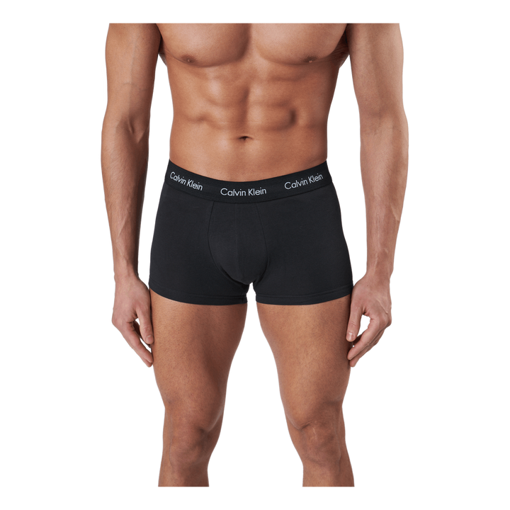 Low Rise Trunk 3pk Rain Dance/black/ Ivory