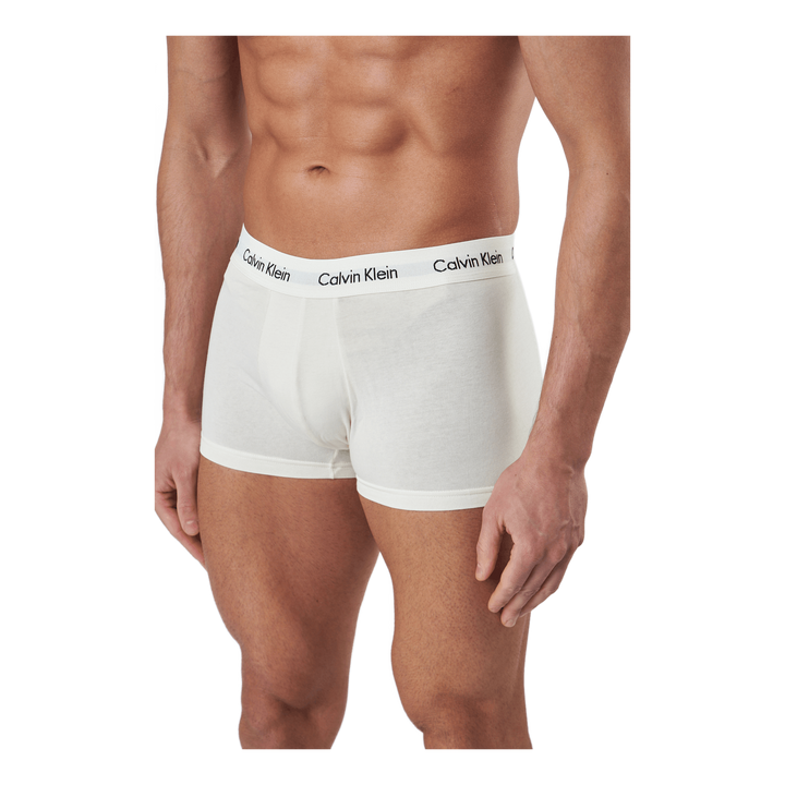 Low Rise Trunk 3pk Rain Dance/black/ Ivory