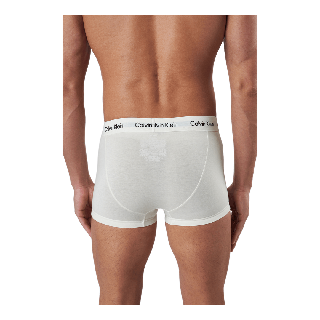 Low Rise Trunk 3pk Rain Dance/black/ Ivory