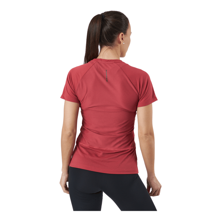 Cross Rebel Ss Tee W Earth Red