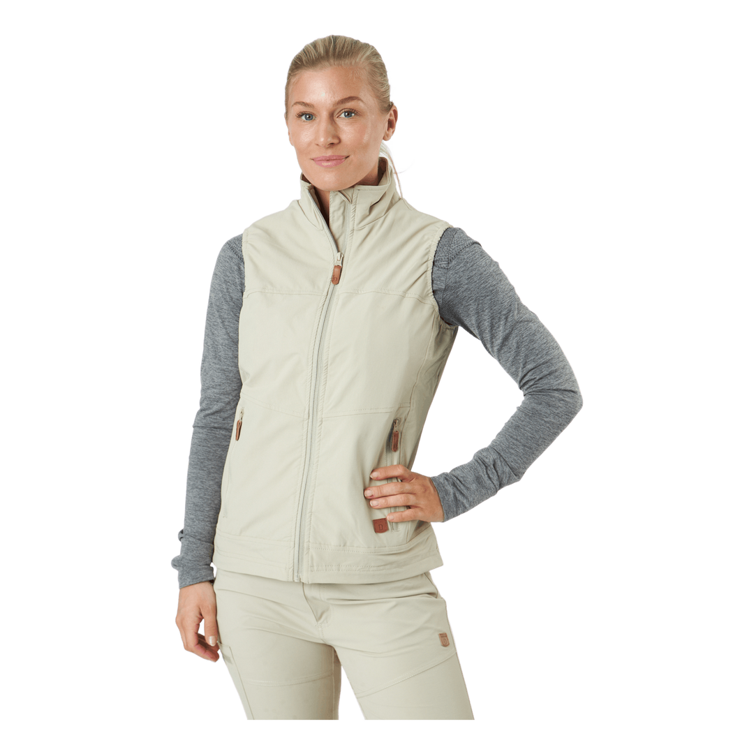 Himalaya Vest Wmn Khaki