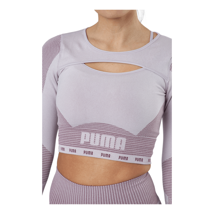 Train Formknit Seamless Long S Lavender Fog-grape Wine