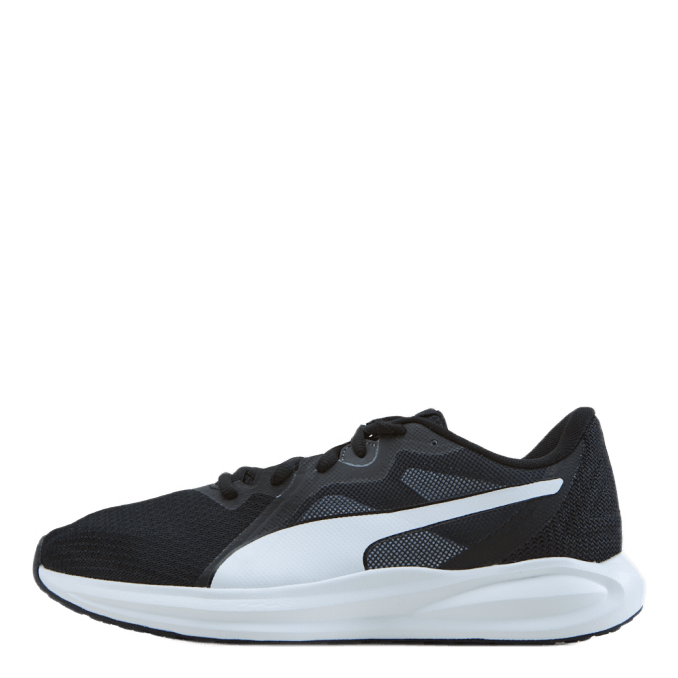 Puma black top asphalt white