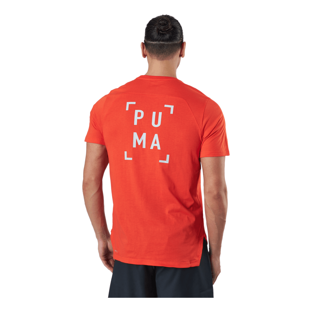 Train Logo Ss Tee Cherry Tomato