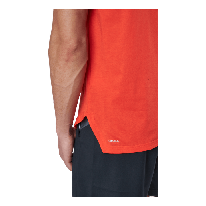 Train Logo Ss Tee Cherry Tomato