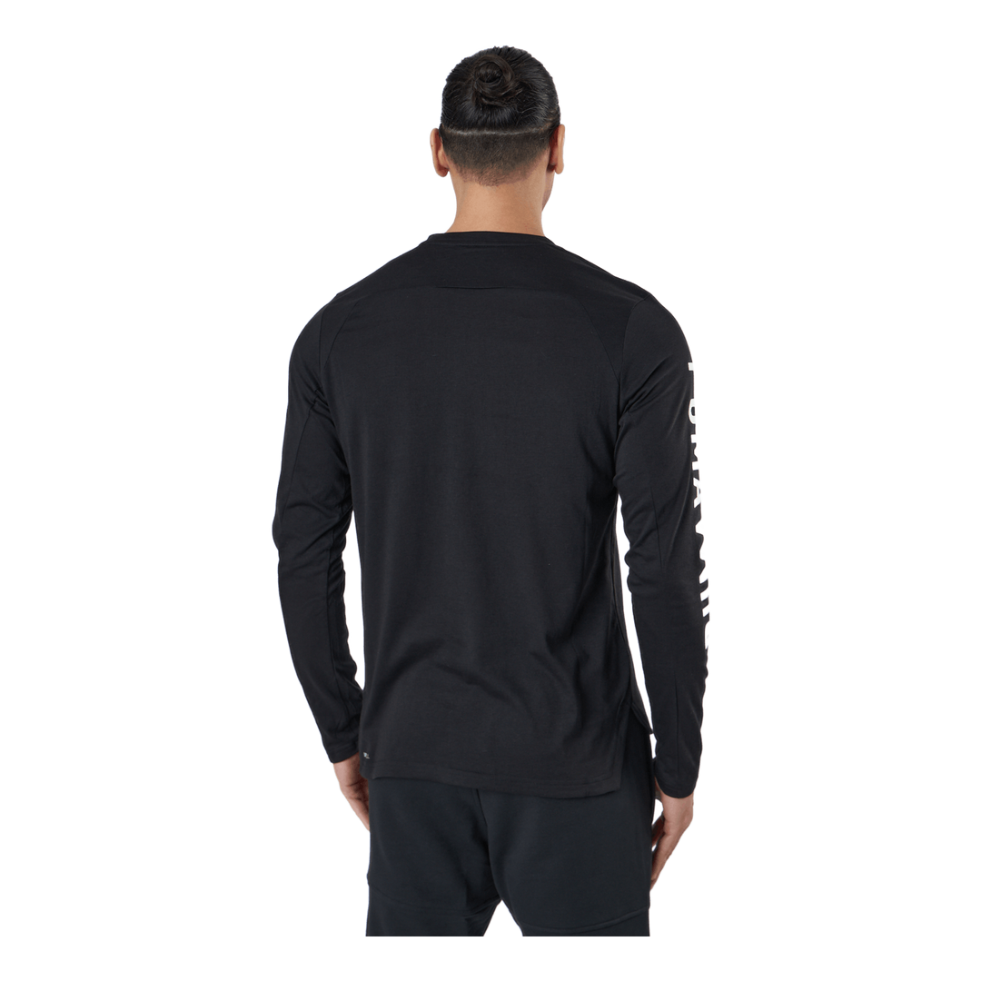 Train Logo Ls Tee Puma Black