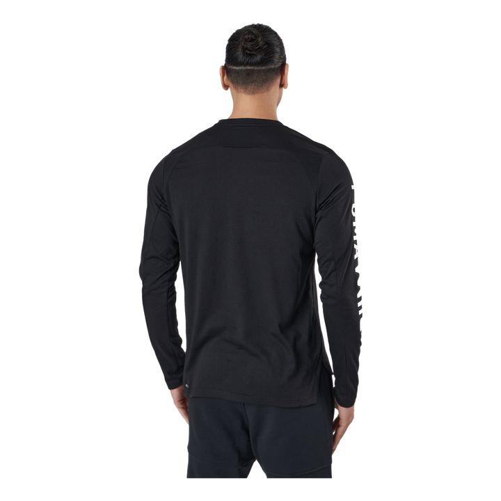Train Logo Ls Tee Puma Black