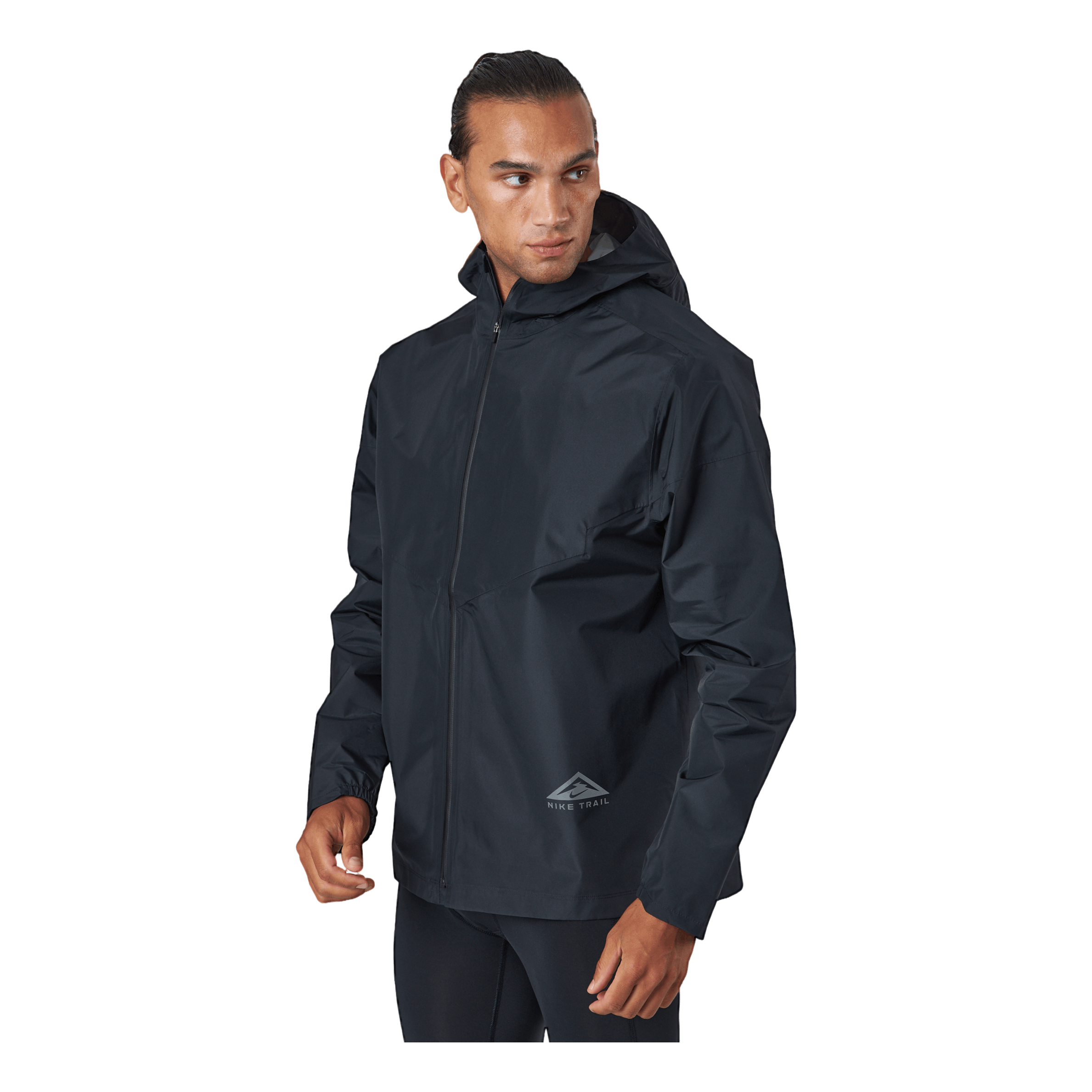Nike GORE-TEX INFINIUM™ Men's Trail Running Jacket BLACK/DK SMOKE Nike GORE-TEX INFINIUM™ Men's Trail Running Jacket BLACK/DK SMOKE