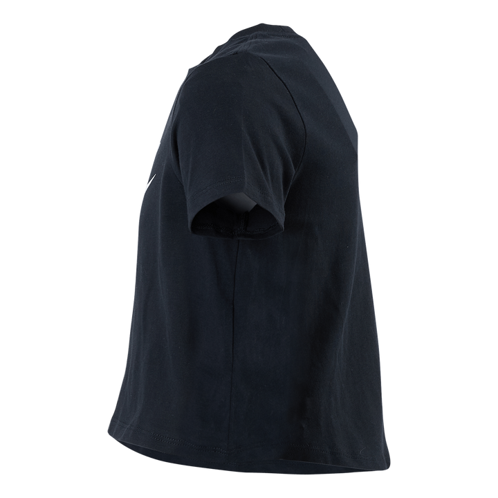 Sportswear Big Kids' (Girls') Cropped T-Shirt BLACK