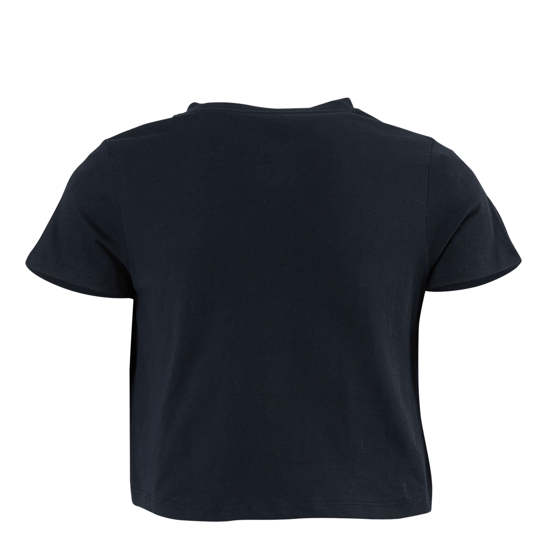 Sportswear Big Kids' (Girls') Cropped T-Shirt BLACK