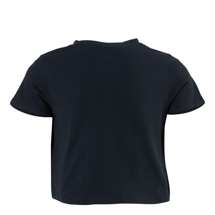 Sportswear Big Kids' (Girls') Cropped T-Shirt BLACK