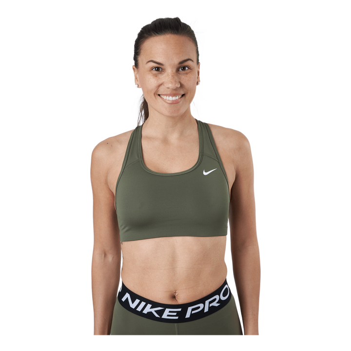 Nike Dri-fit Swoosh Women's Me Medium Olive/white