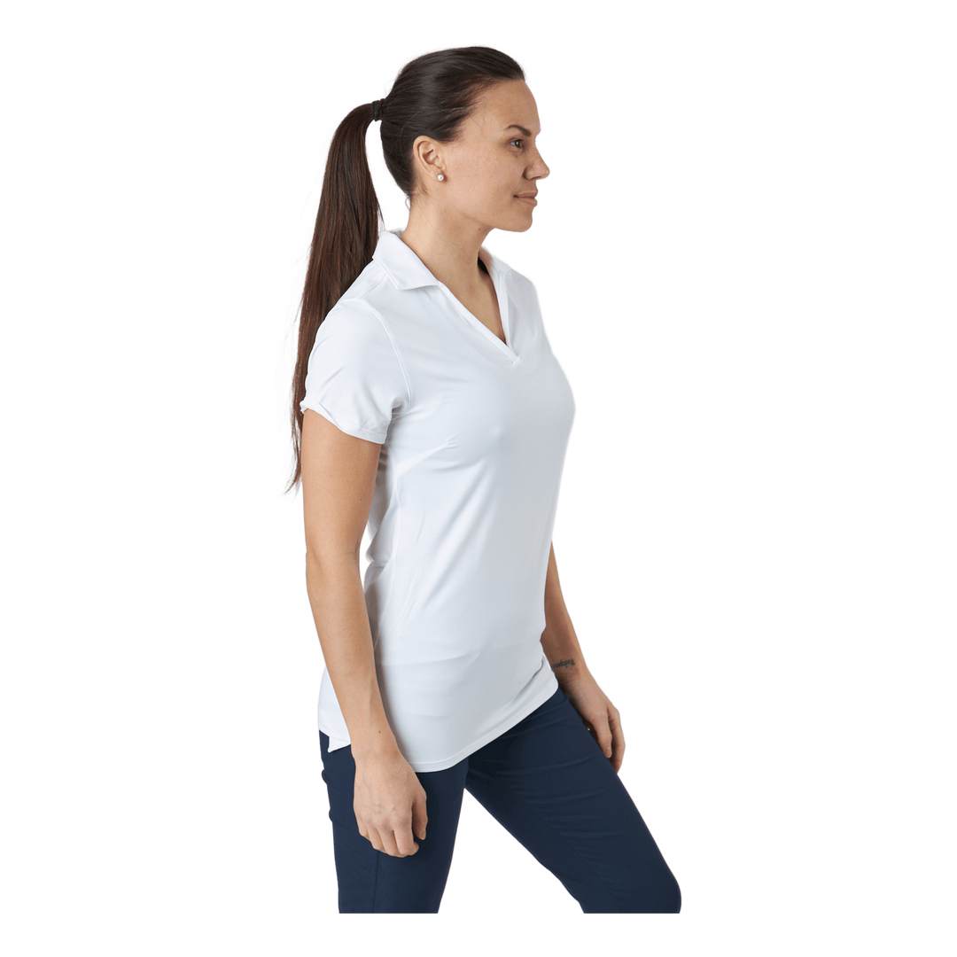 W Cloudspun Coast Polo Bright White