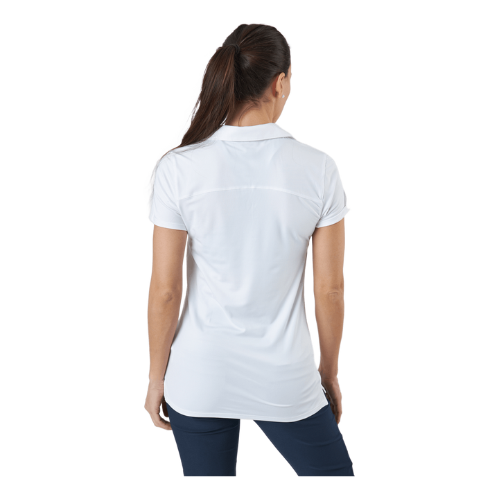 W Cloudspun Coast Polo Bright White