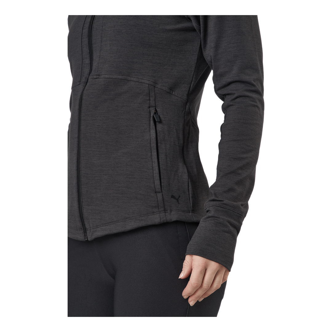 W Cloudspun Daybreak Jacket Puma Black Heather