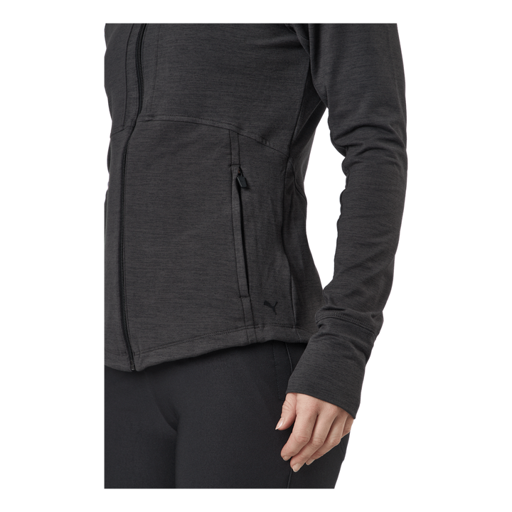 W Cloudspun Daybreak Jacket Puma Black Heather