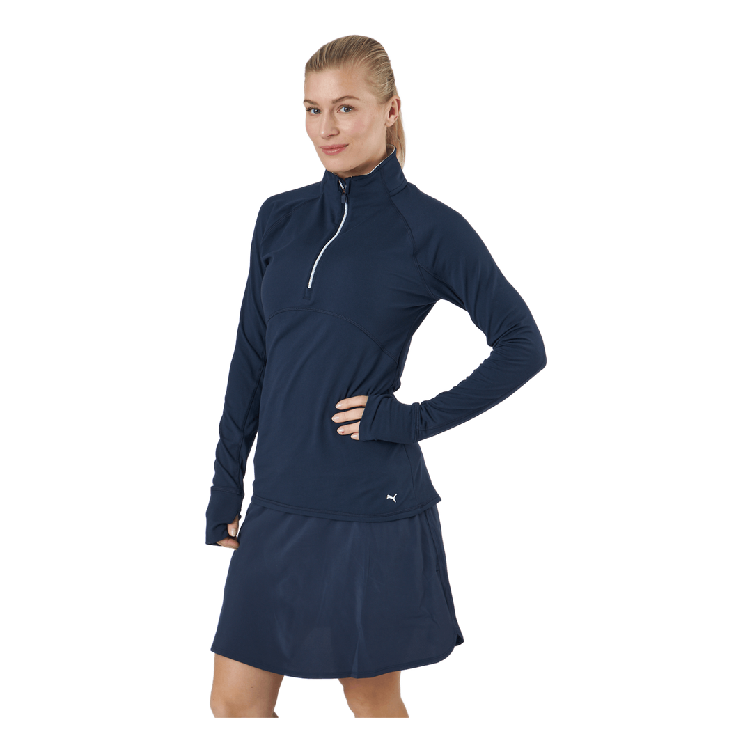 W Gamer 1/4 Zip Navy Blazer