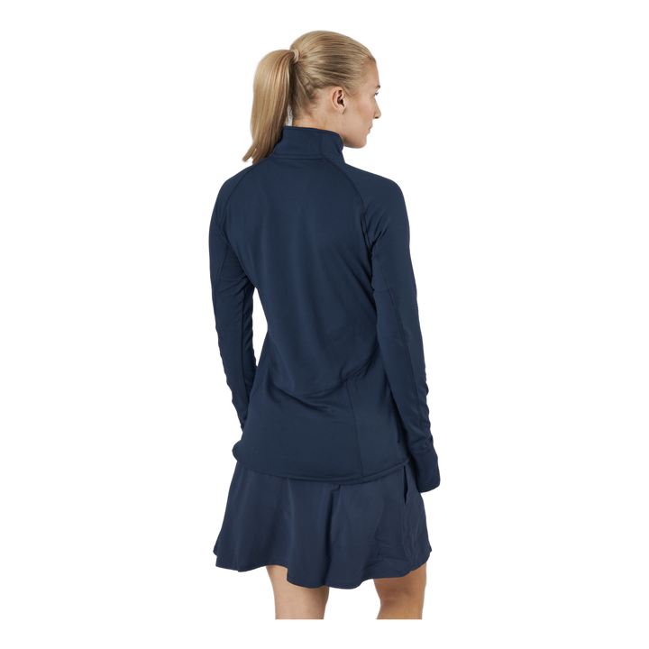 W Gamer 1/4 Zip Navy Blazer