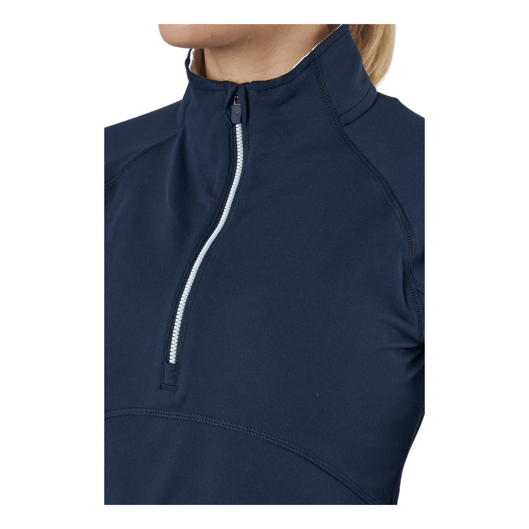 W Gamer 1/4 Zip Navy Blazer