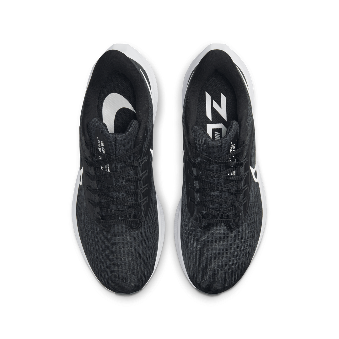 Air Zoom Pegasus 39 Women's Road Running Shoes BLACK/WHITE-DK SMOKE GREY