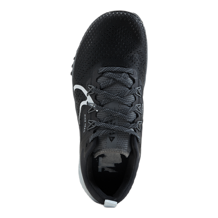 React Pegasus Trail 4 Women's Trail Running Shoes BLACK/AURA-DARK GREY-WOLF GREY