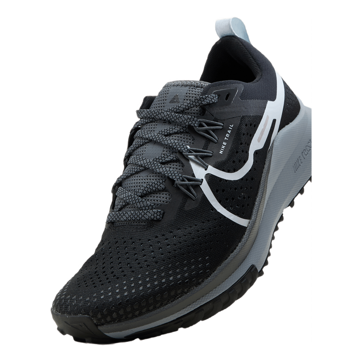 React Pegasus Trail 4 Women's Trail Running Shoes BLACK/AURA-DARK GREY-WOLF GREY