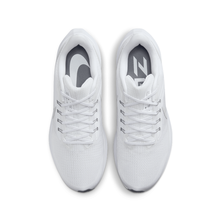 Air Zoom Pegasus 39 Men's Road Running Shoes WHITE/GREY FOG-PARTICLE GREY-SMOKE GREY