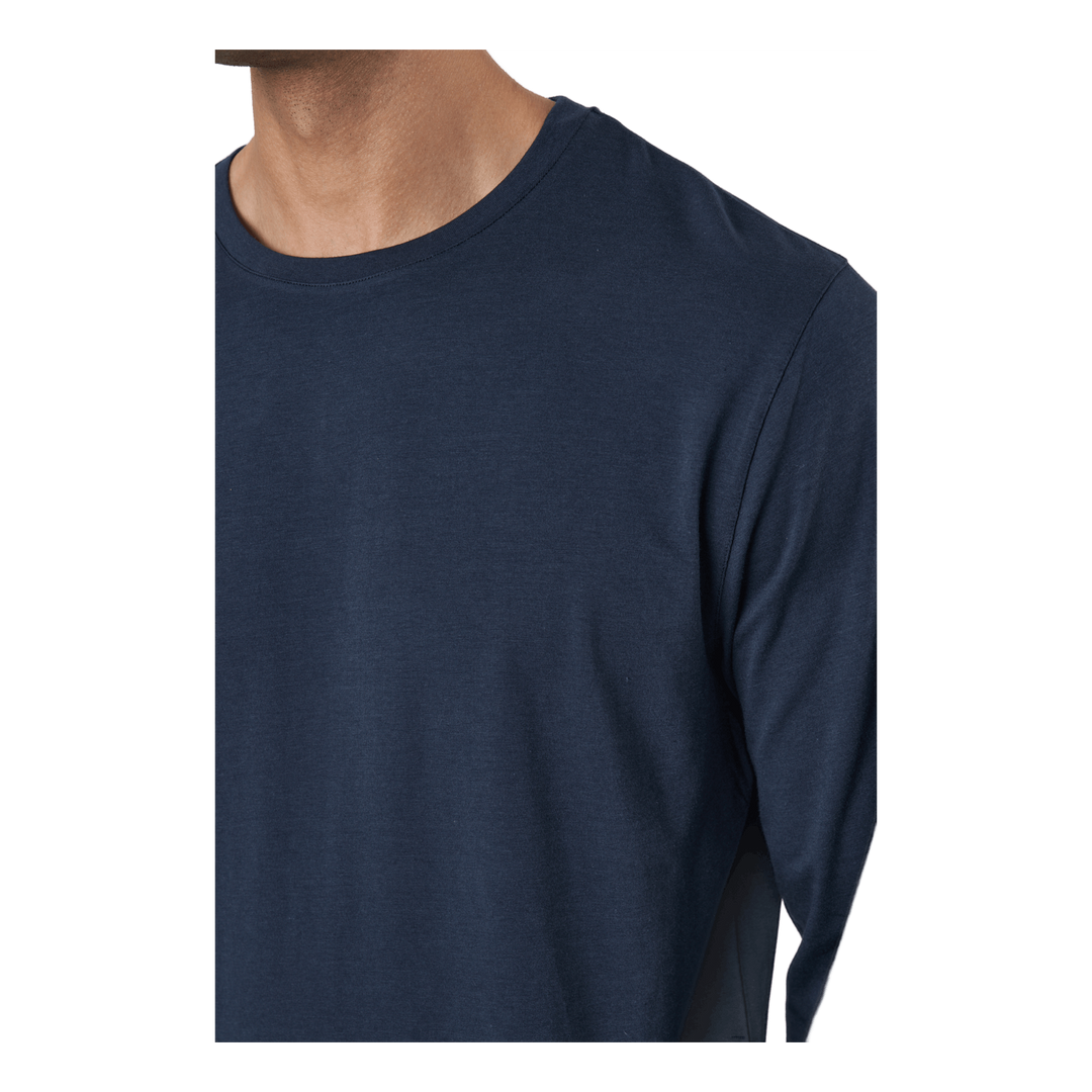 Long Sleeve Tee Bamboo Navy