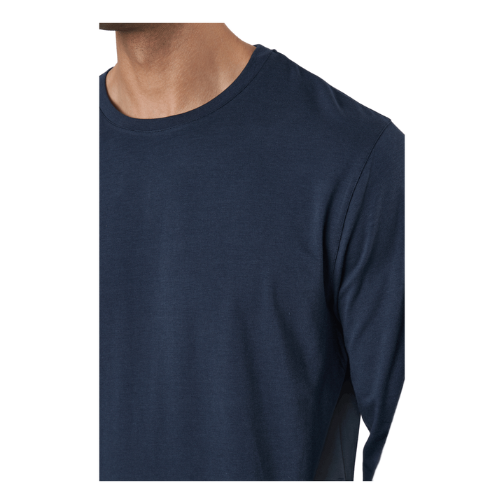 Long Sleeve Tee Bamboo Navy