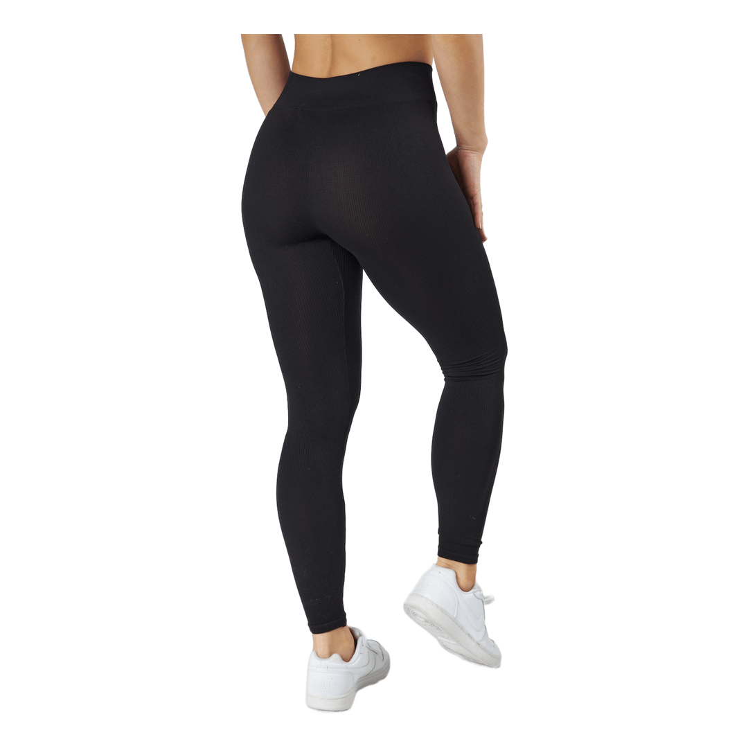 Pcsymmi Rib Leggings  Bc Black