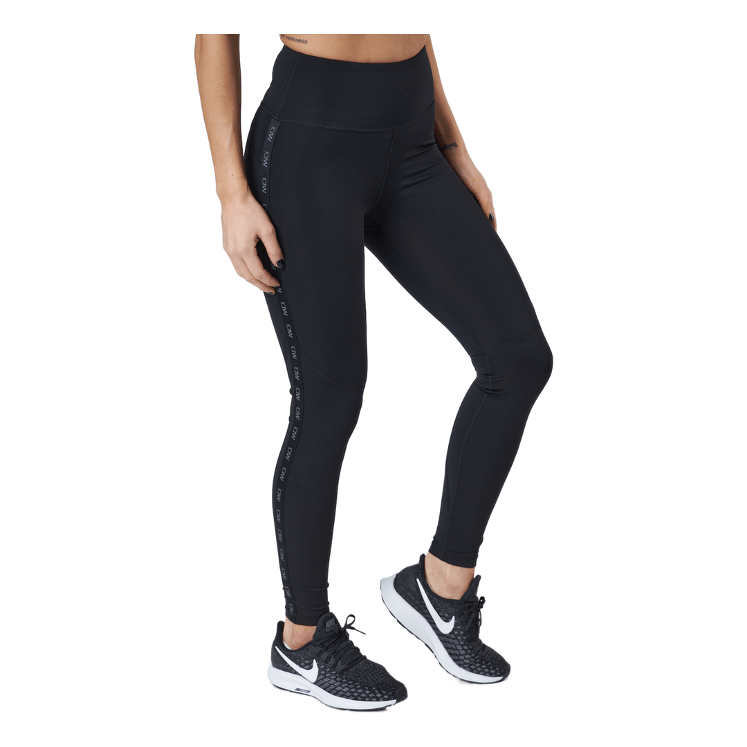 Ultimate Training Logo Tights  Black