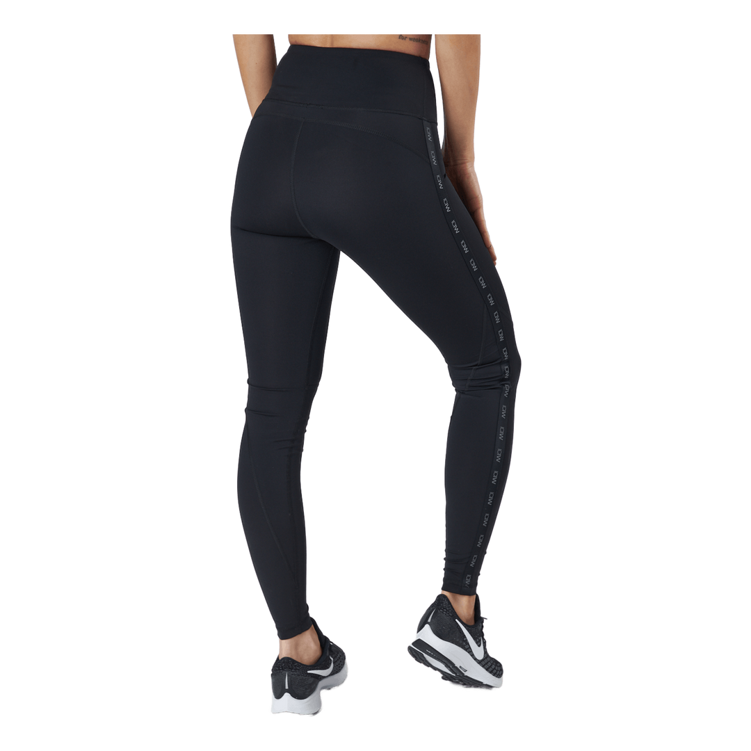 Ultimate Training Logo Tights  Black