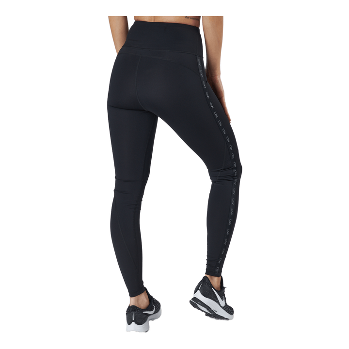 Ultimate Training Logo Tights  Black