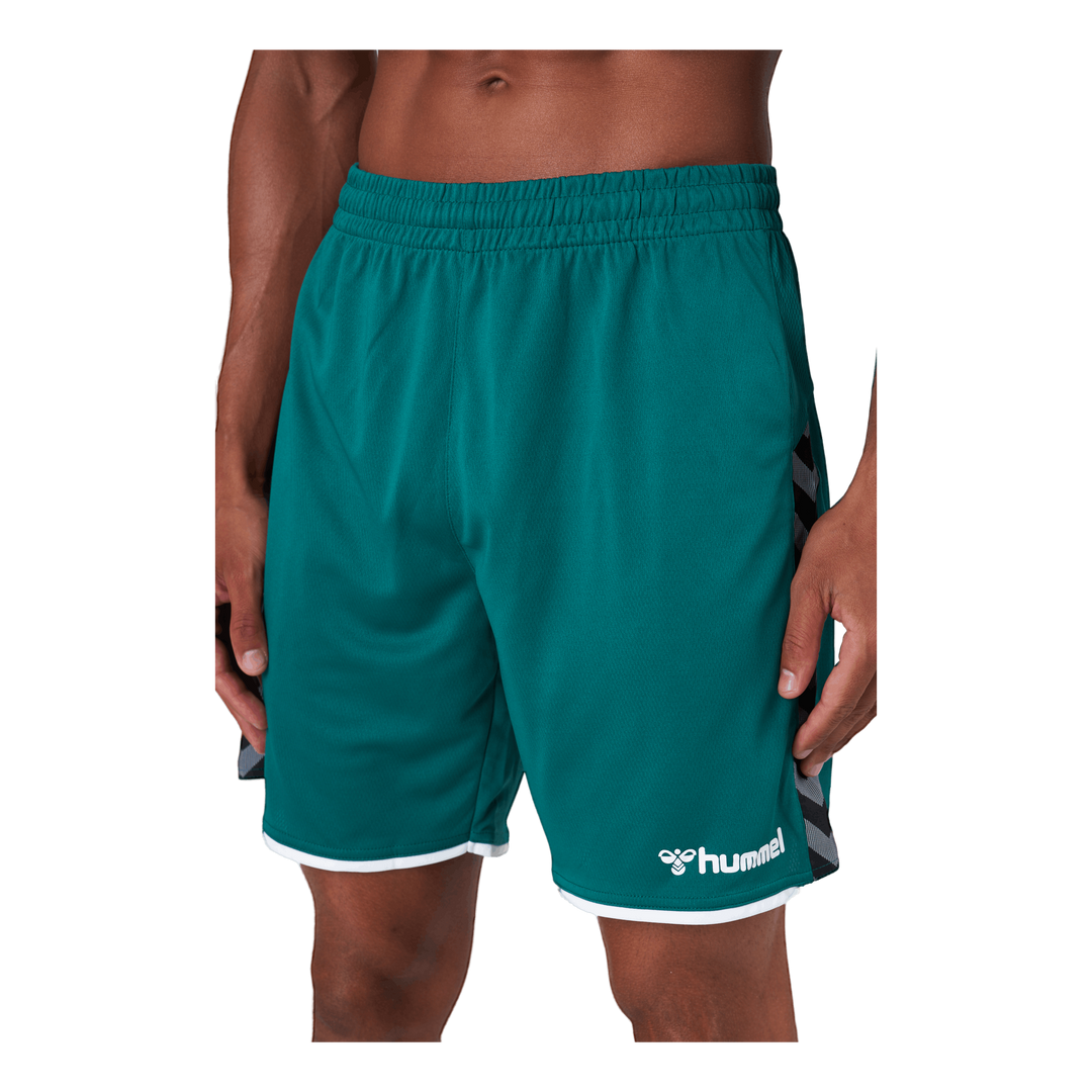 Hmlauthentic Poly Shorts Evergreen
