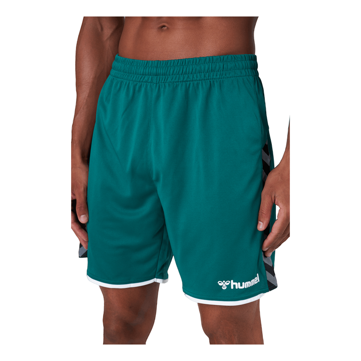 Hmlauthentic Poly Shorts Evergreen