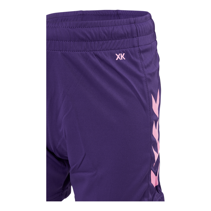 Hmlcore Xk Poly Shorts Kids Acai
