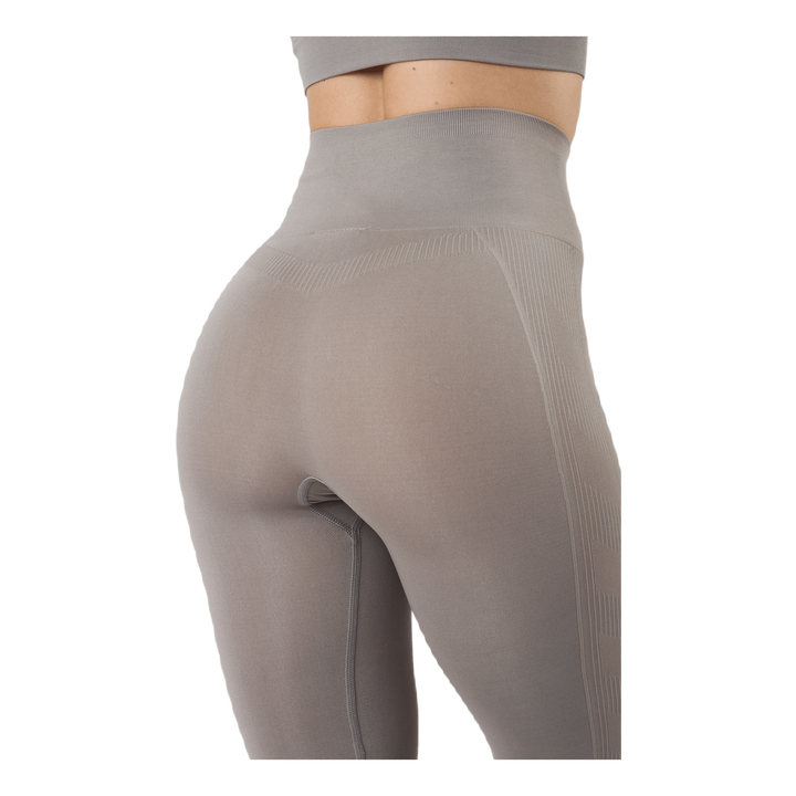Hmltif Seamless High Waist Tig Driftwood