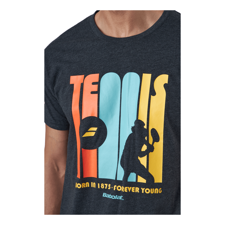 T-shirt Message Black